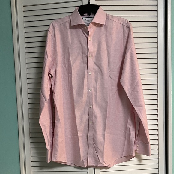Charles Tyrwhitt Other - NWOT Charles Tyrwhitt Light Pink men’s Dress Shirt extra slim fit 16/36 41/91